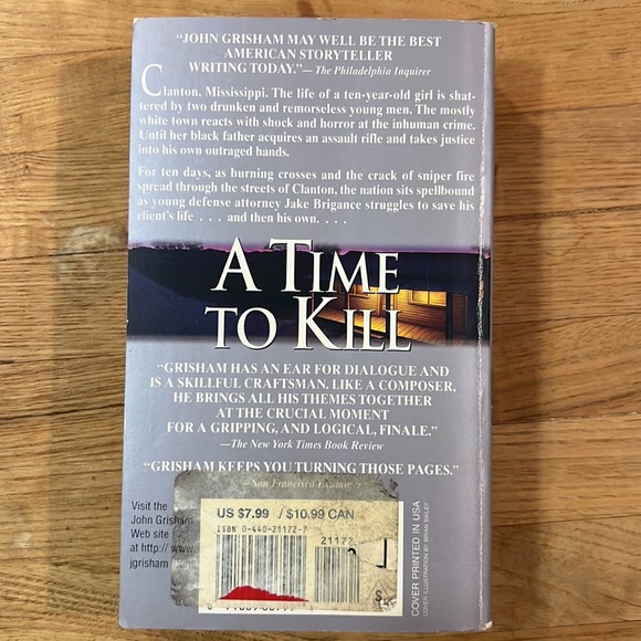 A Time to Kill by John Grisham - Picture 2 of 2